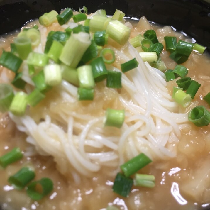 じゃがいものすり流し風そうめん